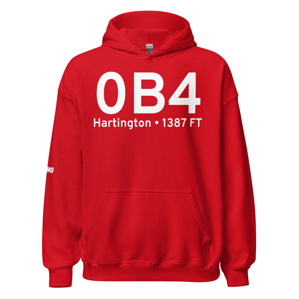Hartington (K0B4) Airport Hoodie Sweatshirt 