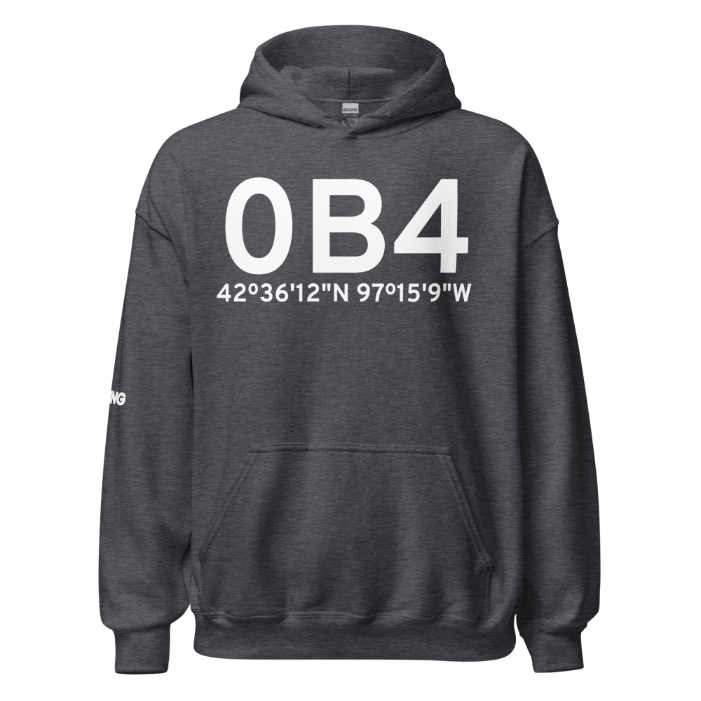 Hartington (K0B4) Airport Hoodie Sweatshirt 