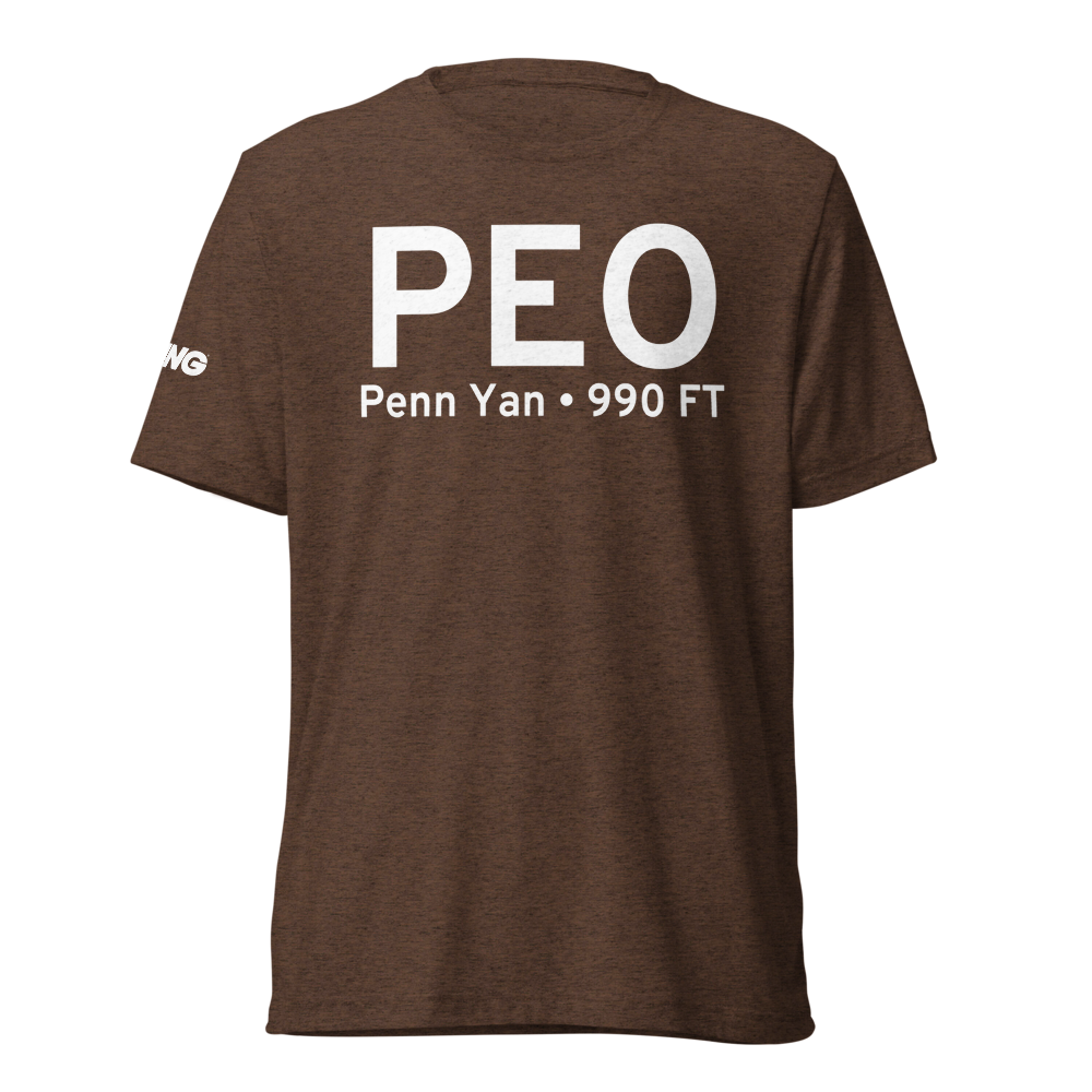 Penn Yan (KPEO) Airport Tri-blend T-Shirt 
