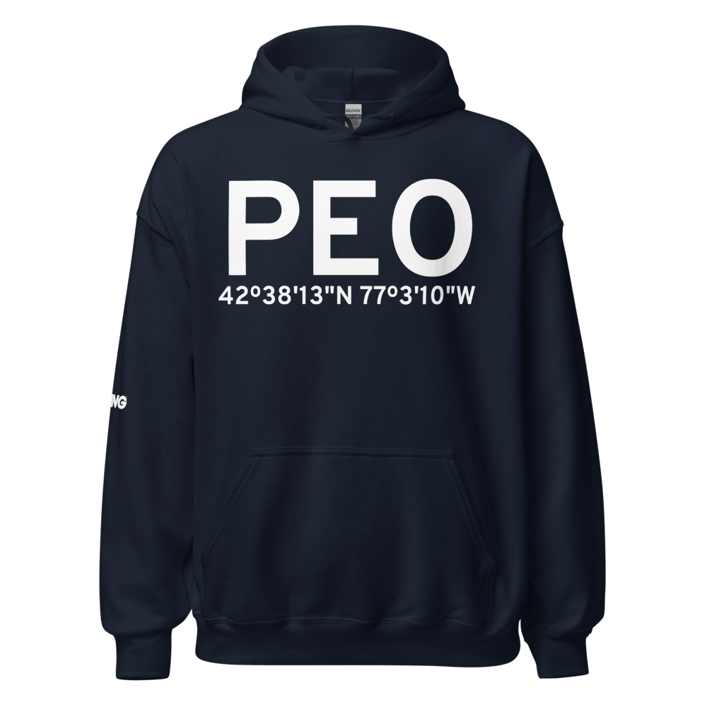 Penn Yan (KPEO) Airport Hoodie Sweatshirt 