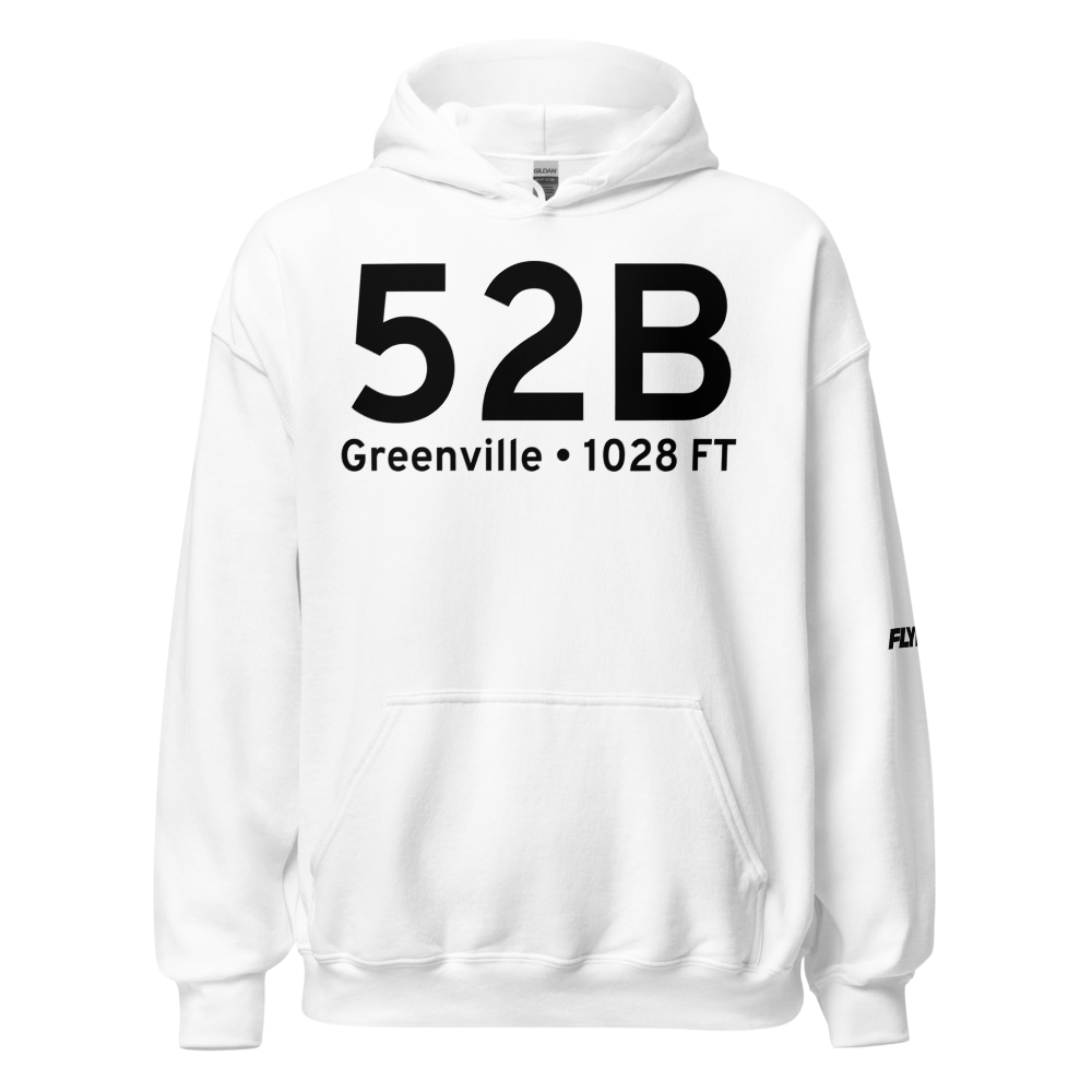 Greenville (52B) Airport Hoodie Sweatshirt 