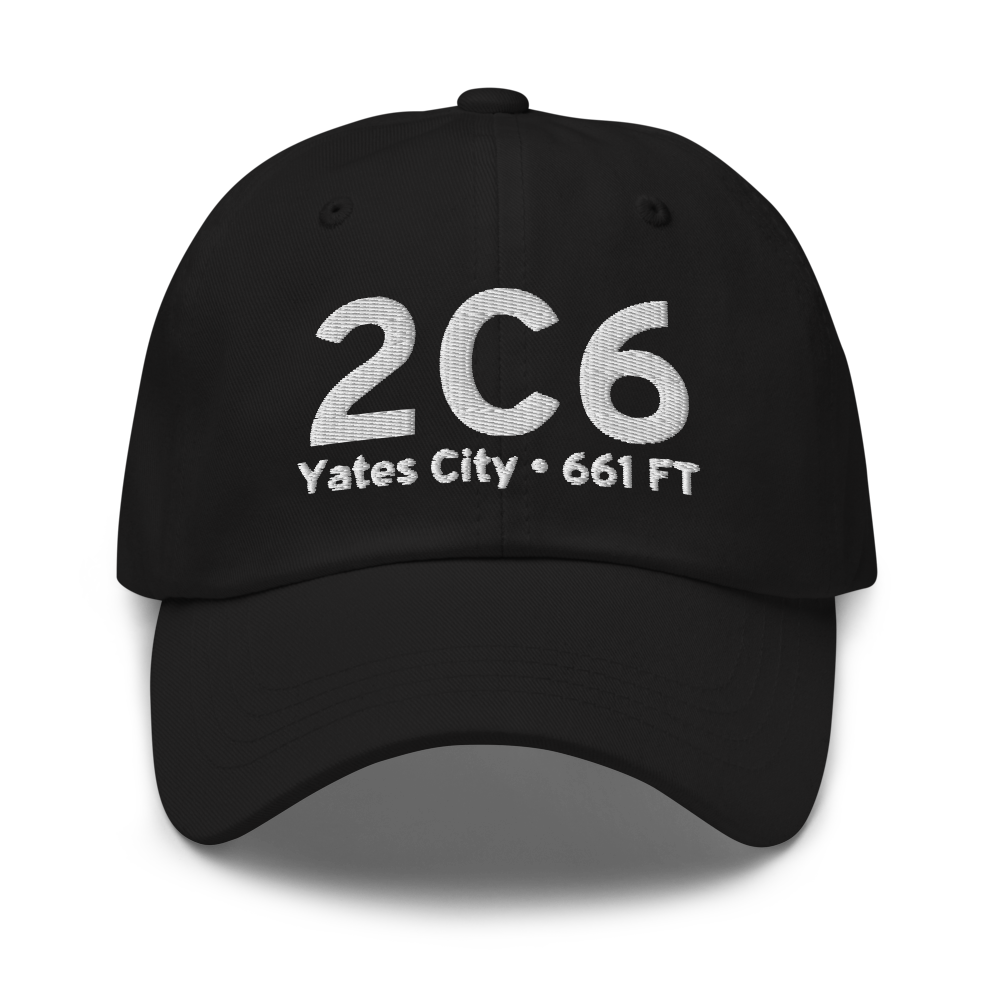 Yates City (2C6) Airport Hat 