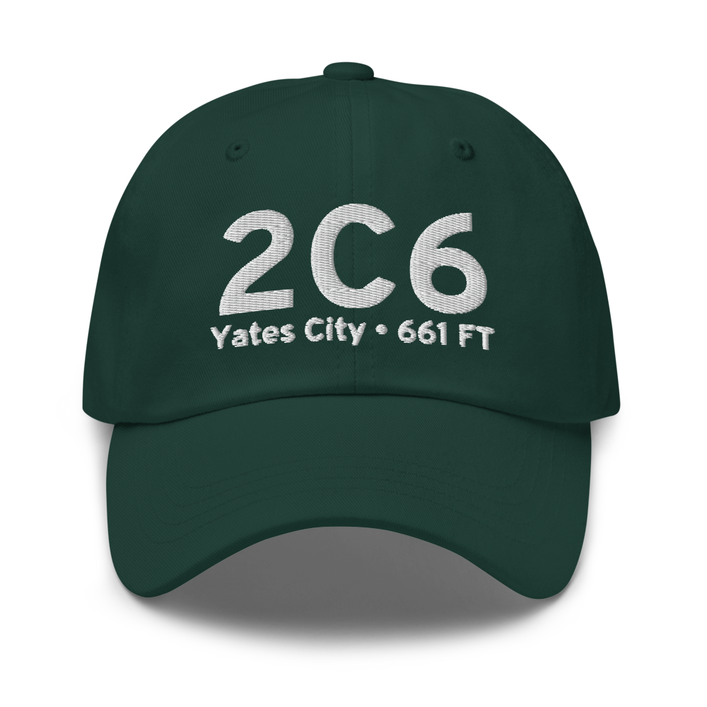 Yates City (2C6) Airport Hat 