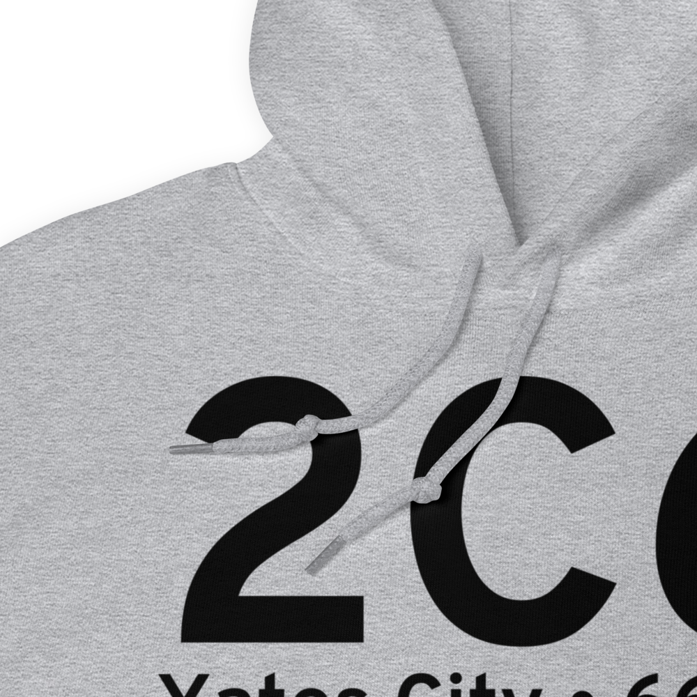 Yates City (2C6) Airport Hoodie Sweatshirt 