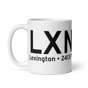 Lexington (KLXN) Airport Mug