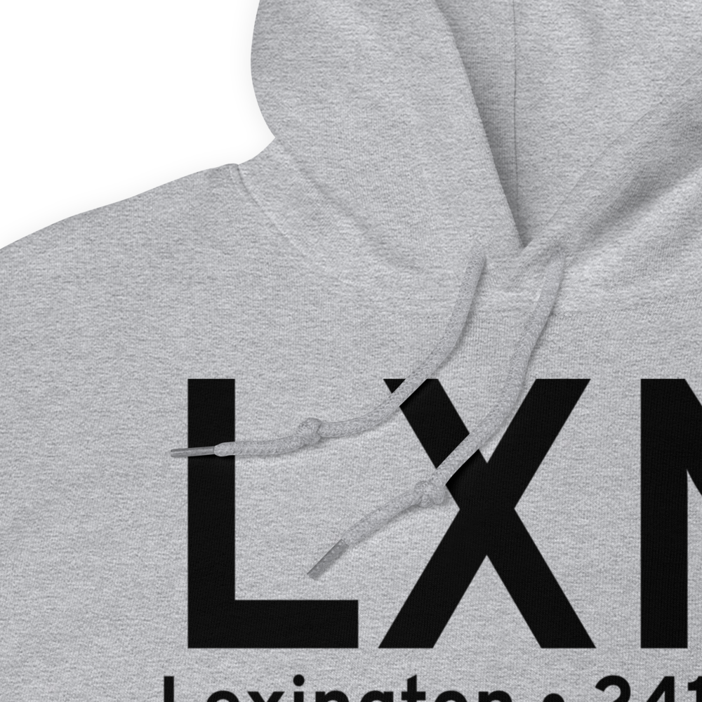 Lexington (KLXN) Airport Hoodie Sweatshirt 