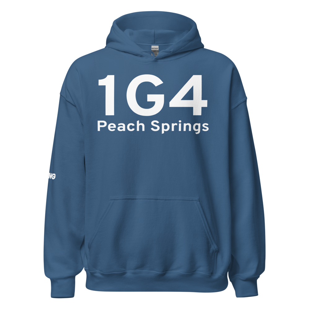 Peach Springs (K1G4) Airport Hoodie Sweatshirt 