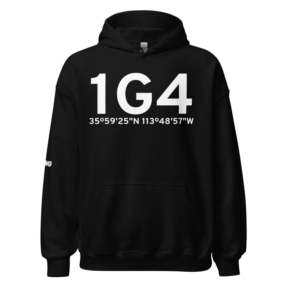 Peach Springs (K1G4) Airport Hoodie Sweatshirt 