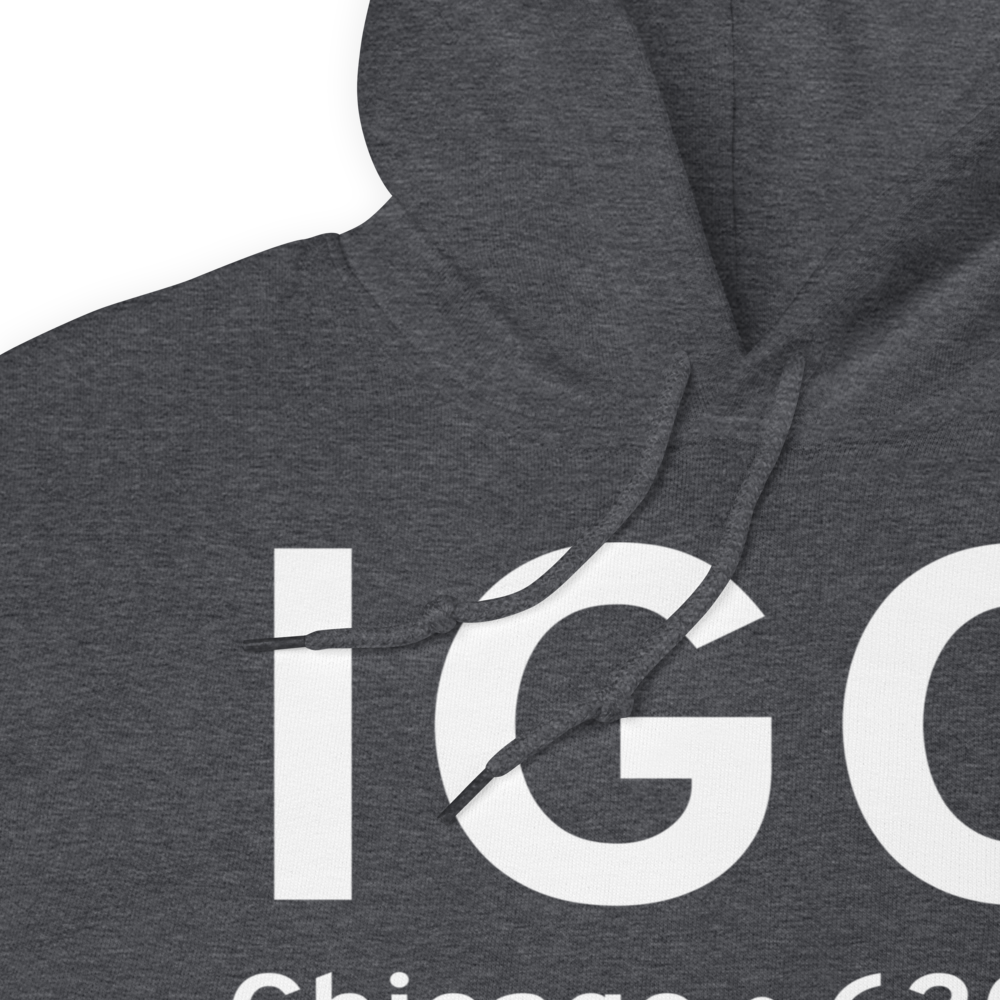 Chicago (KIGQ) Airport Hoodie Sweatshirt 