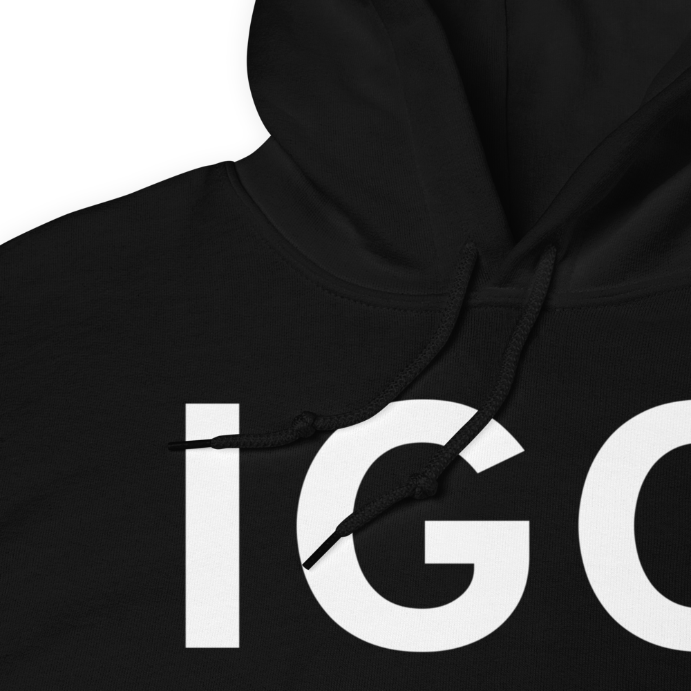 Chicago (KIGQ) Airport Hoodie Sweatshirt 