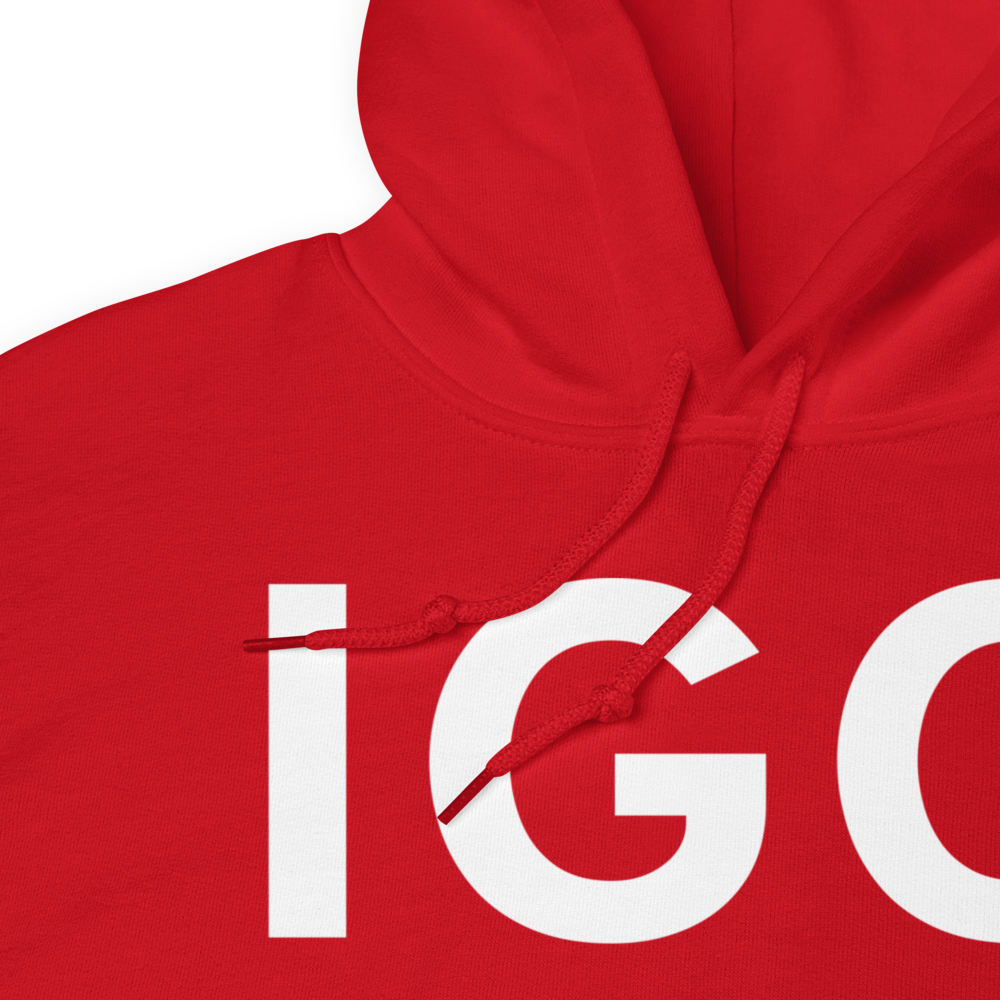 Chicago (KIGQ) Airport Hoodie Sweatshirt 