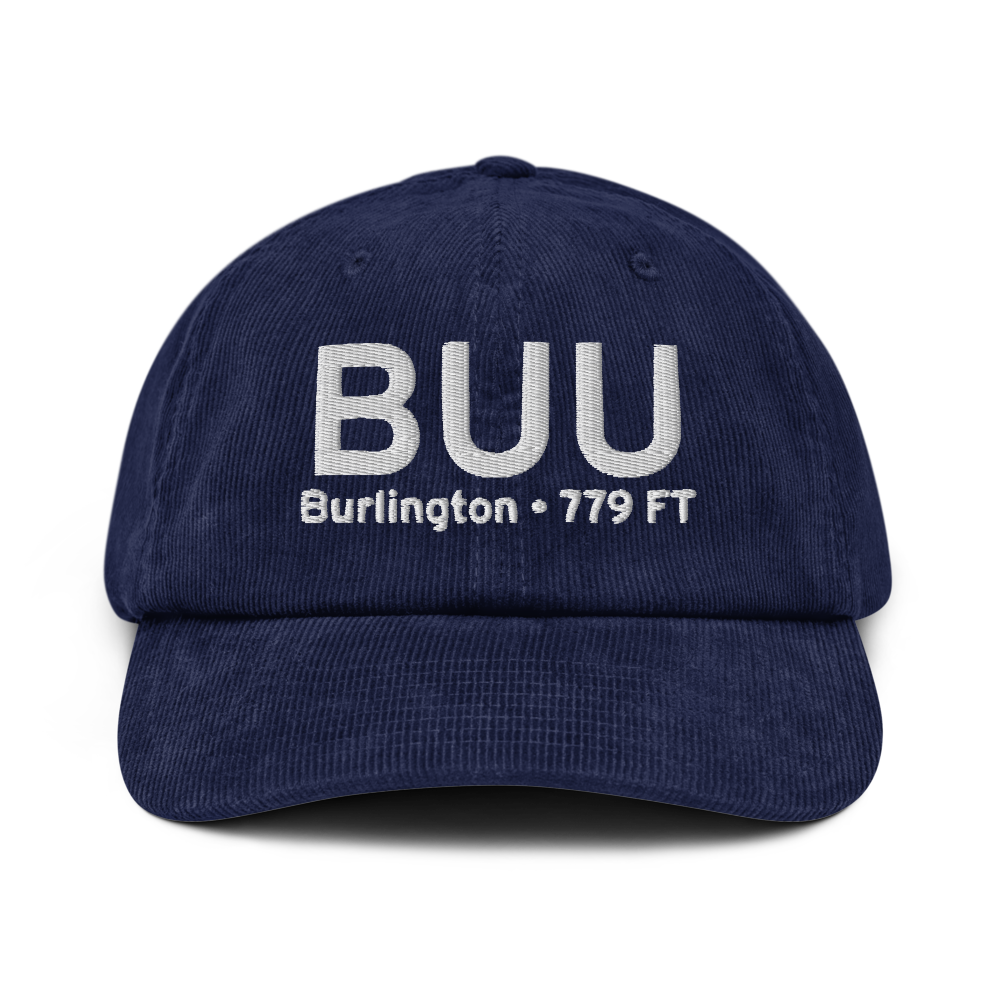 Burlington (KBUU) Airport Hat 