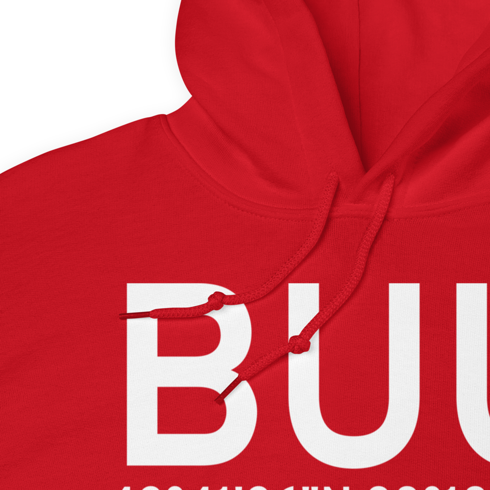Burlington (KBUU) Airport Hoodie Sweatshirt 