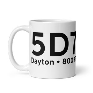 Dayton (5D7) Airport Mug