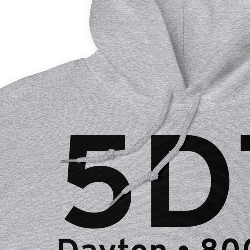 Dayton (5D7) Airport Hoodie Sweatshirt 