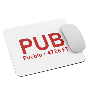 Pueblo (KPUB) Airport  Mouse Pad