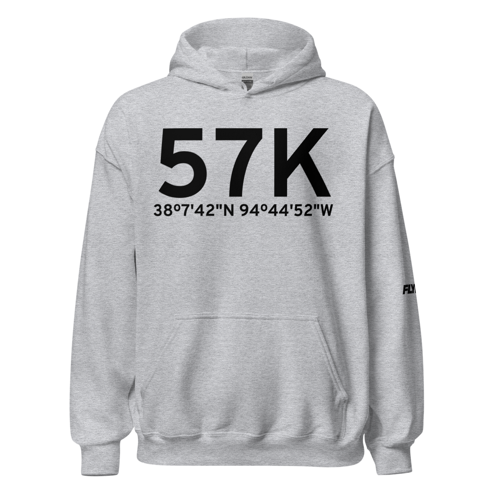 Pleasanton (57K) Airport Hoodie Sweatshirt 
