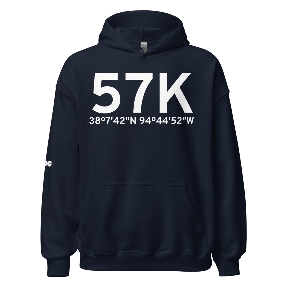 Pleasanton (57K) Airport Hoodie Sweatshirt 