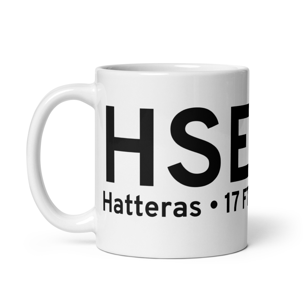 Hatteras (KHSE) Airport Mug 