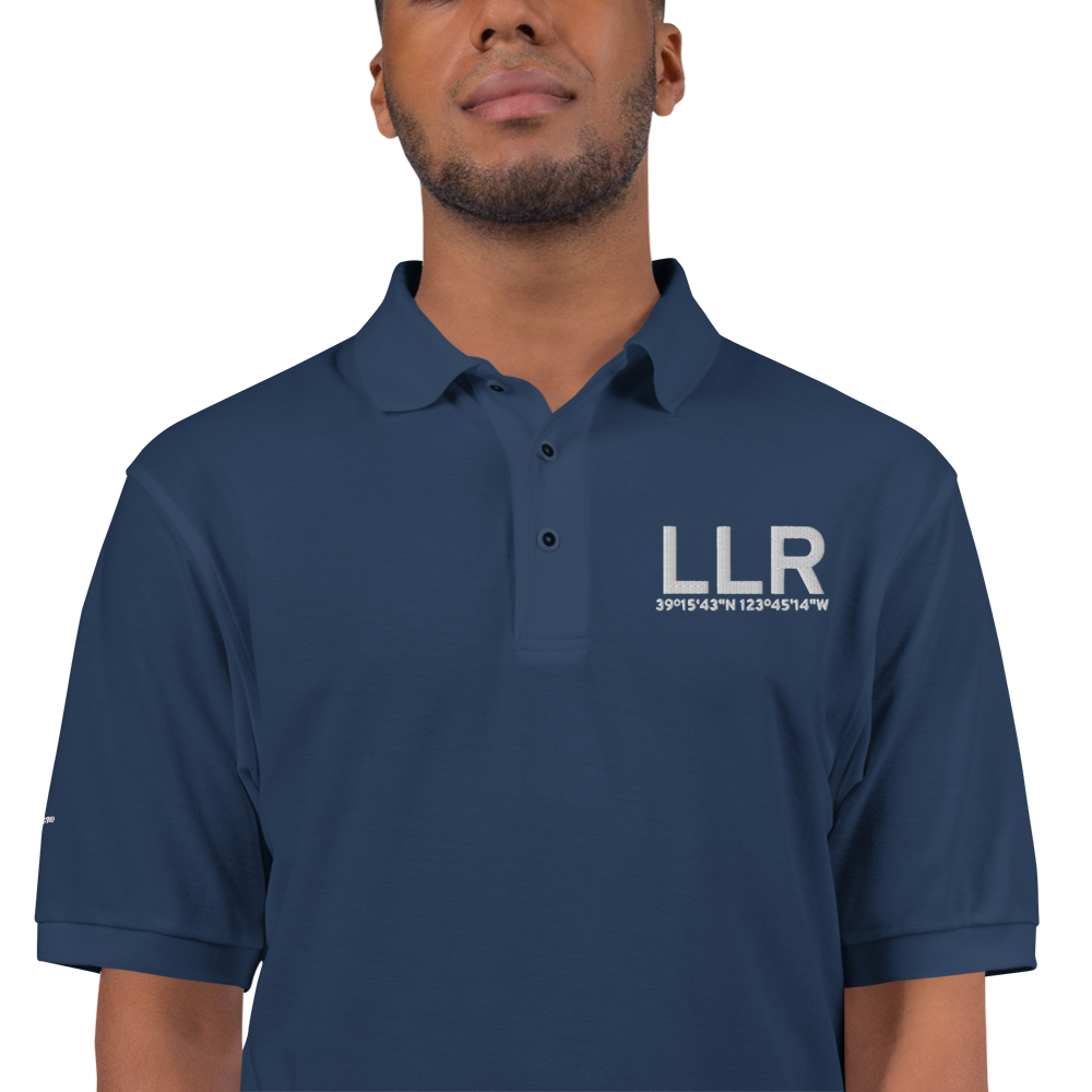 Little River (KLLR) Airport Port Authority Embroidered Polo Shirt 