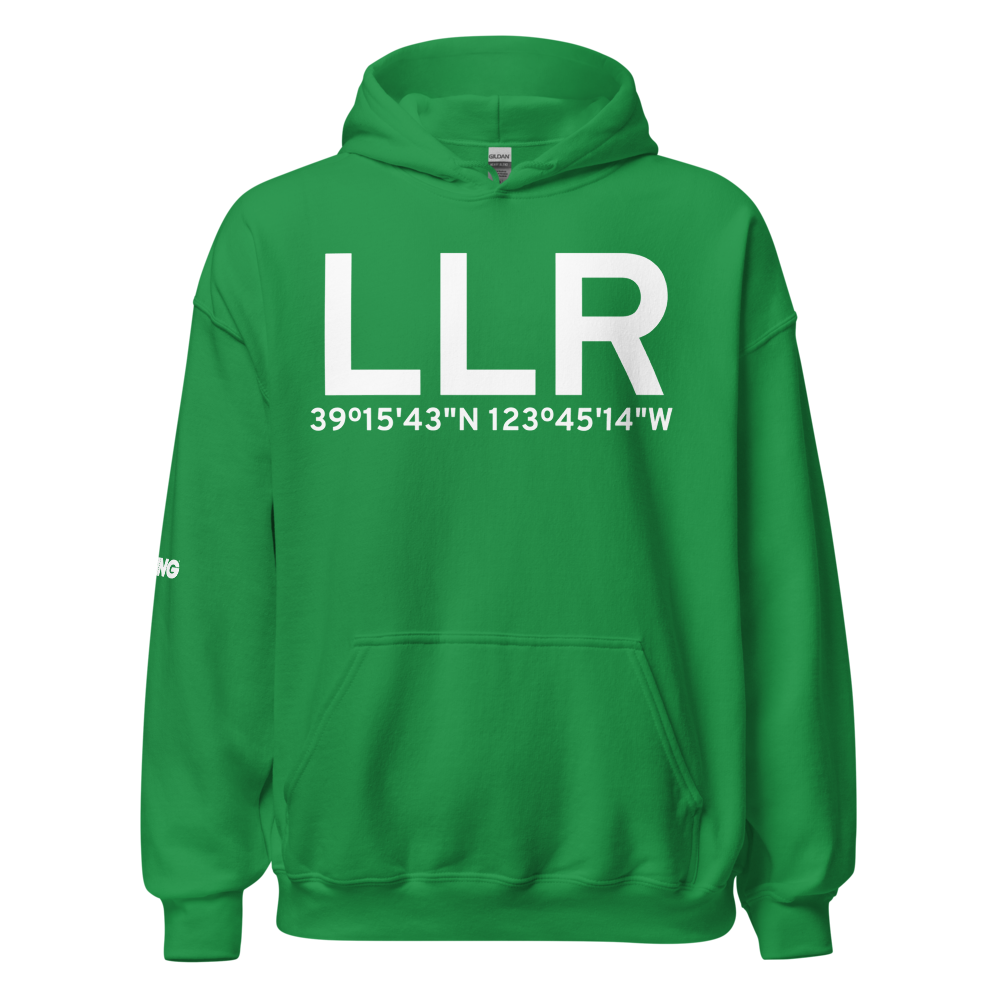 Little River (KLLR) Airport Hoodie Sweatshirt 