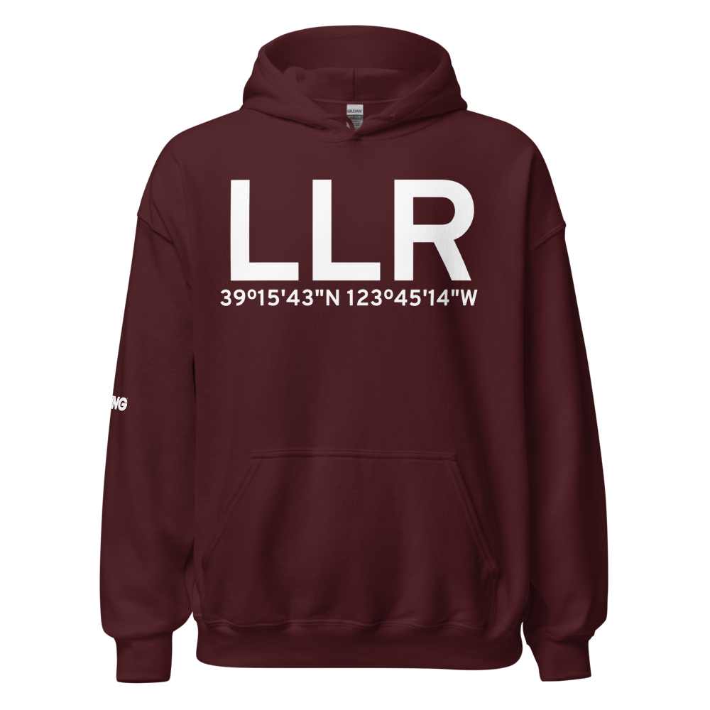 Little River (KLLR) Airport Hoodie Sweatshirt 