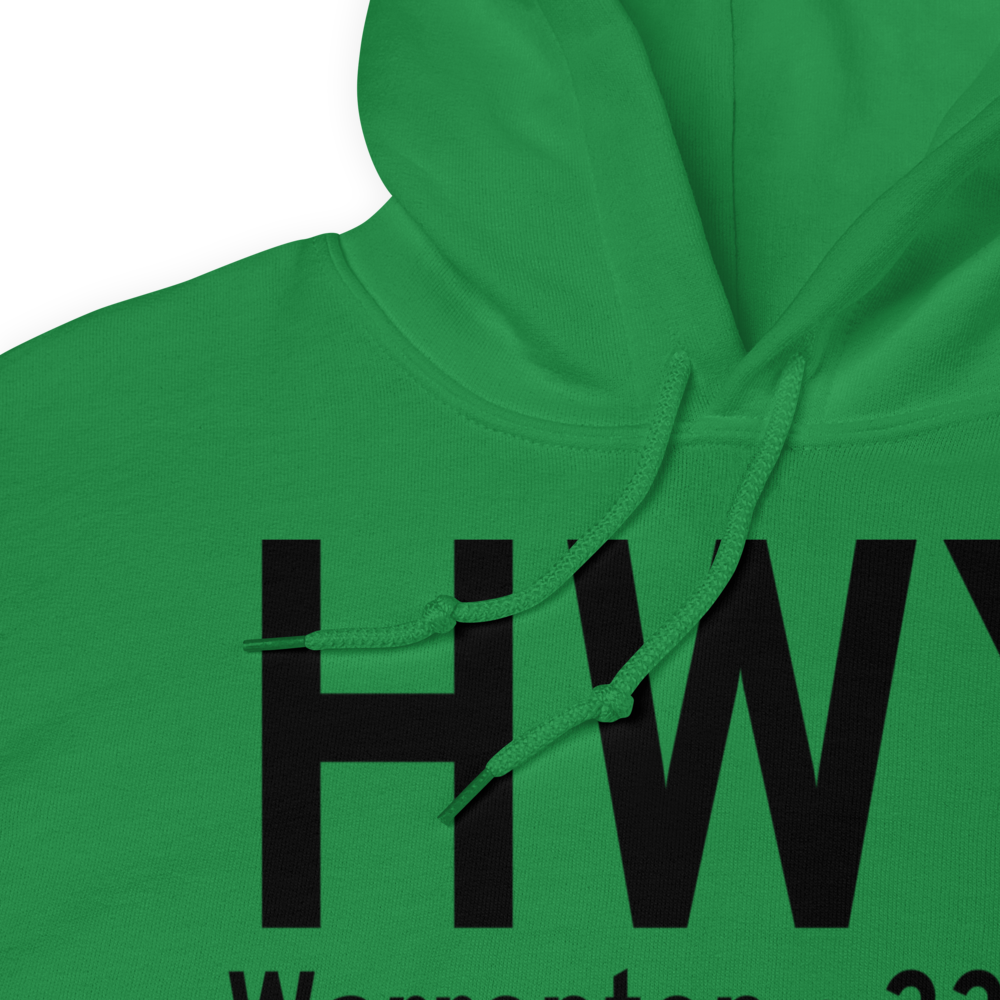 Warrenton (KHWY) Airport Hoodie Sweatshirt 