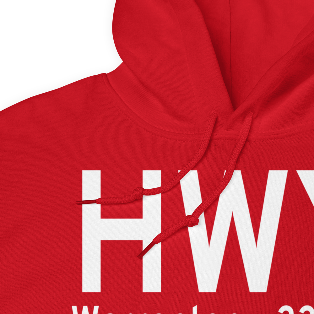 Warrenton (KHWY) Airport Hoodie Sweatshirt 
