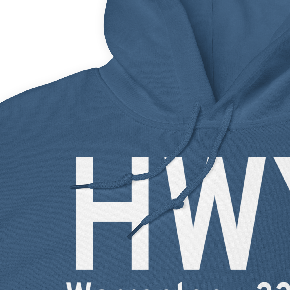 Warrenton (KHWY) Airport Hoodie Sweatshirt 
