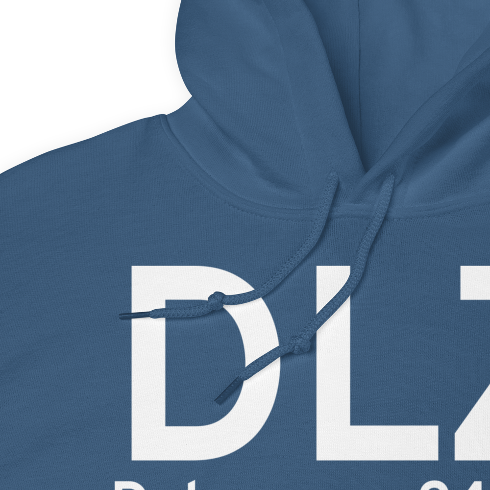 Delaware (KDLZ) Airport Hoodie Sweatshirt 