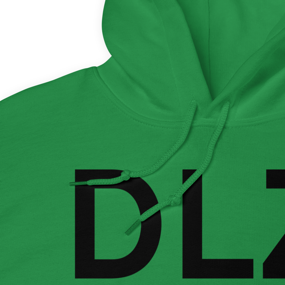 Delaware (KDLZ) Airport Hoodie Sweatshirt 