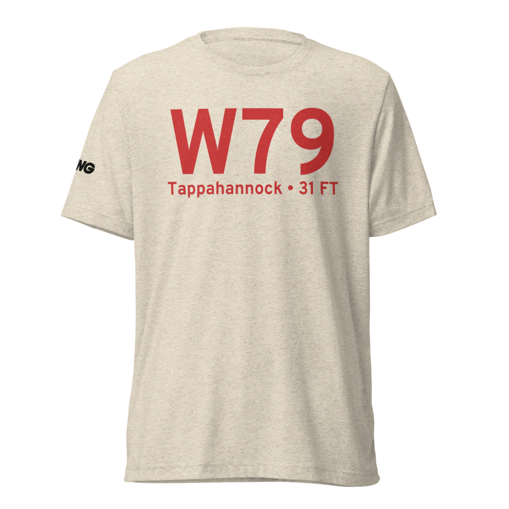 Tappahannock (W79) Airport Tri-blend T-Shirt 