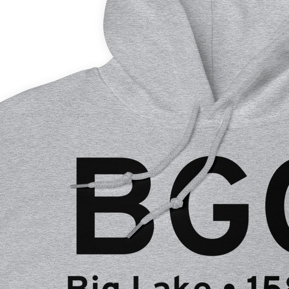 Big Lake (PAGQ) Airport Hoodie Sweatshirt 