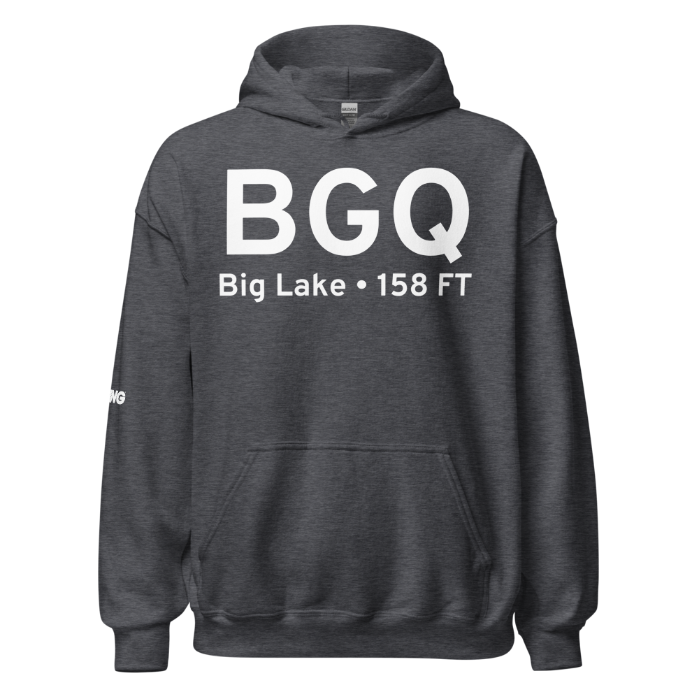 Big Lake (PAGQ) Airport Hoodie Sweatshirt 