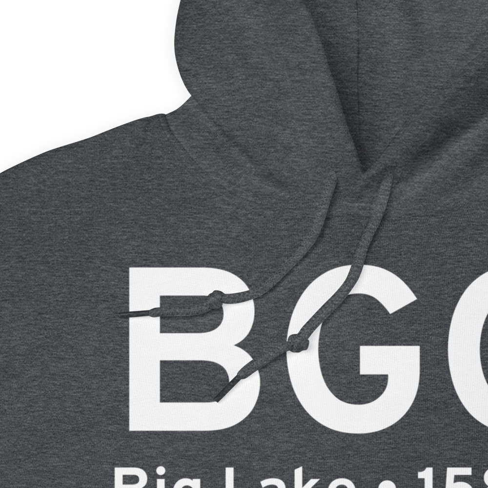 Big Lake (PAGQ) Airport Hoodie Sweatshirt 