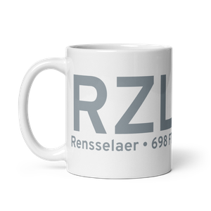 Rensselaer (KRZL) Airport Mug