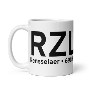 Rensselaer (KRZL) Airport Mug