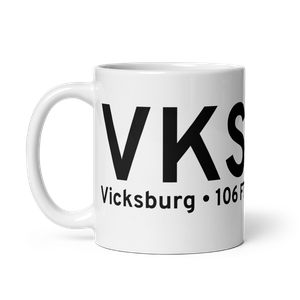 Vicksburg (KVKS) Airport Mug