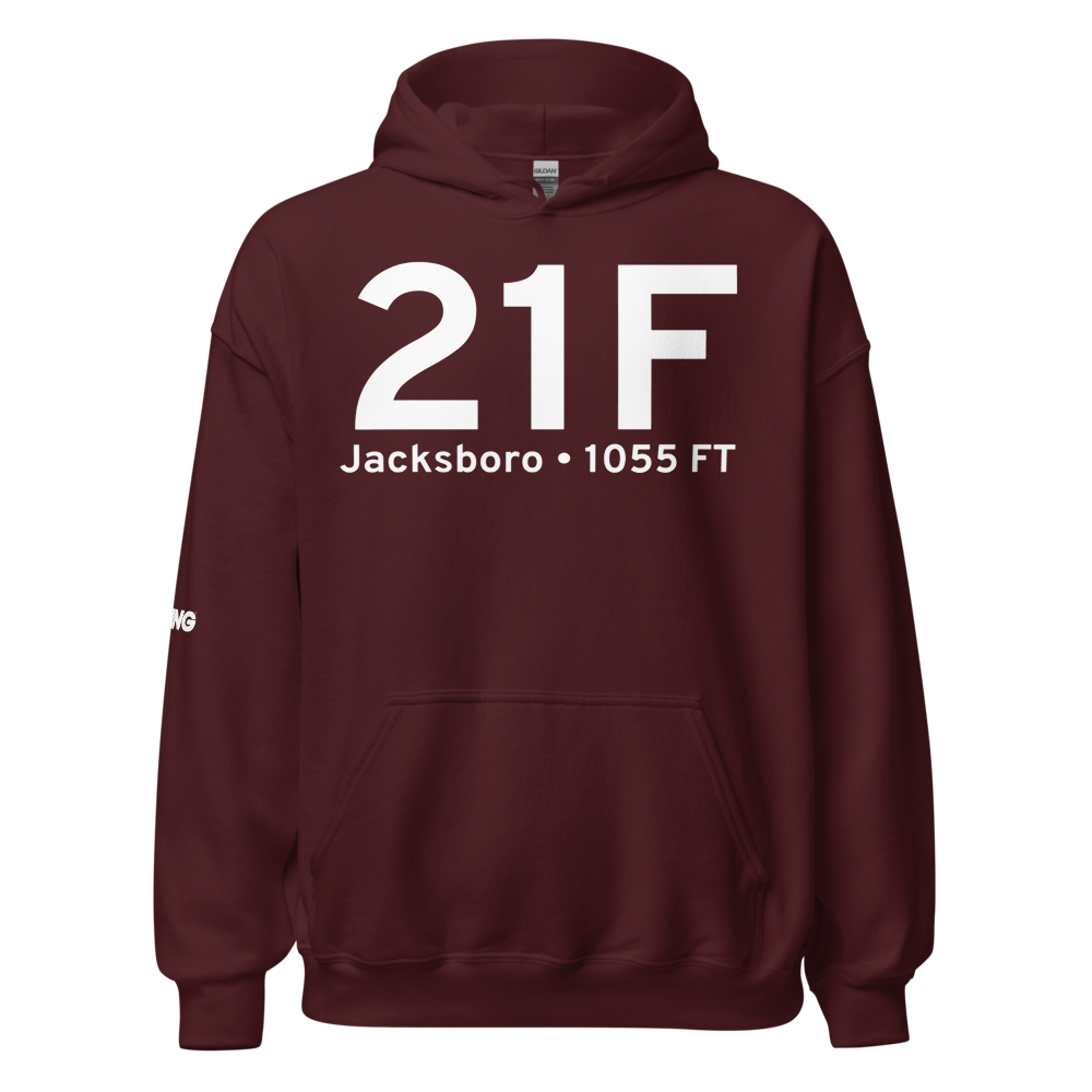 Jacksboro (K21F) Airport Hoodie Sweatshirt 