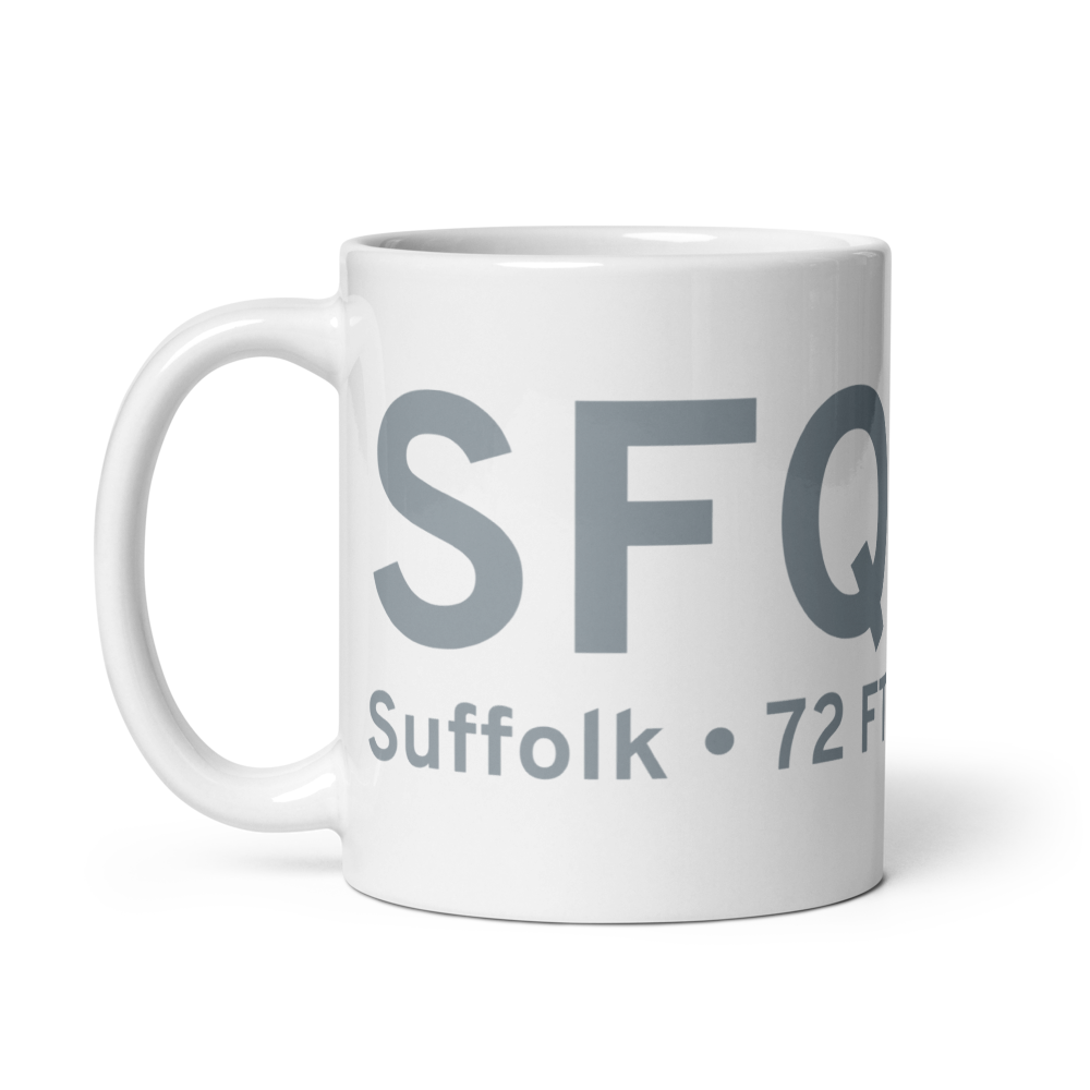 Suffolk (KSFQ) Airport Mug 