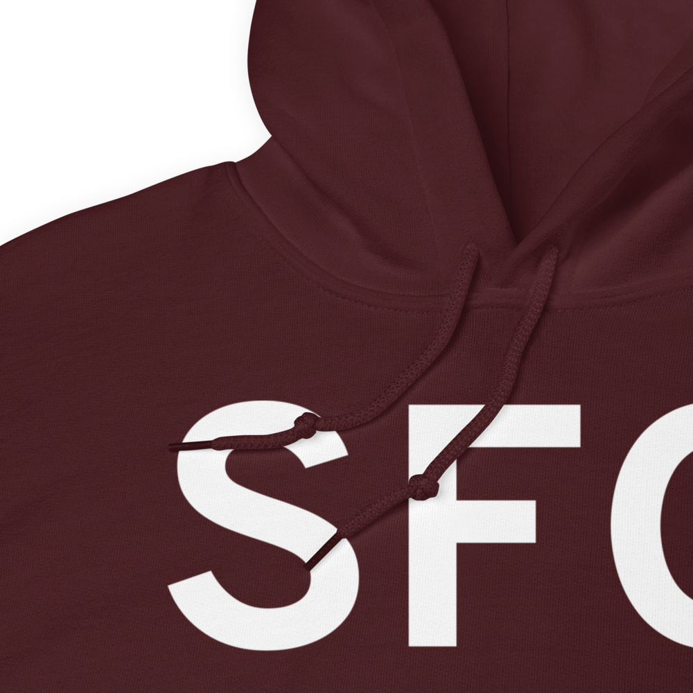 Suffolk (KSFQ) Airport Hoodie Sweatshirt 