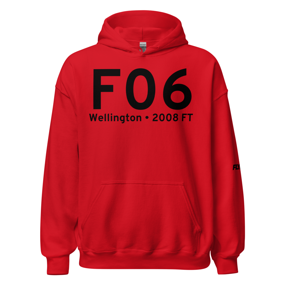 Wellington (KF06) Airport Hoodie Sweatshirt 