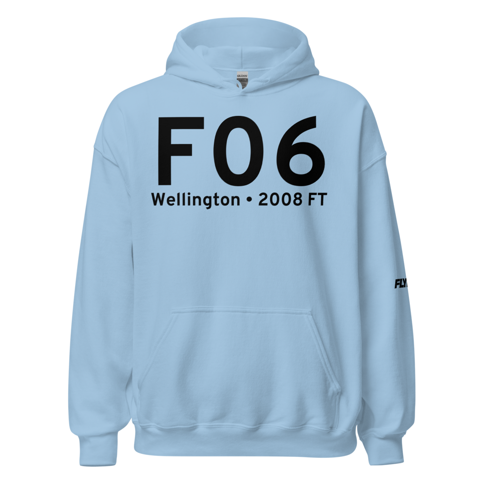 Wellington (KF06) Airport Hoodie Sweatshirt 