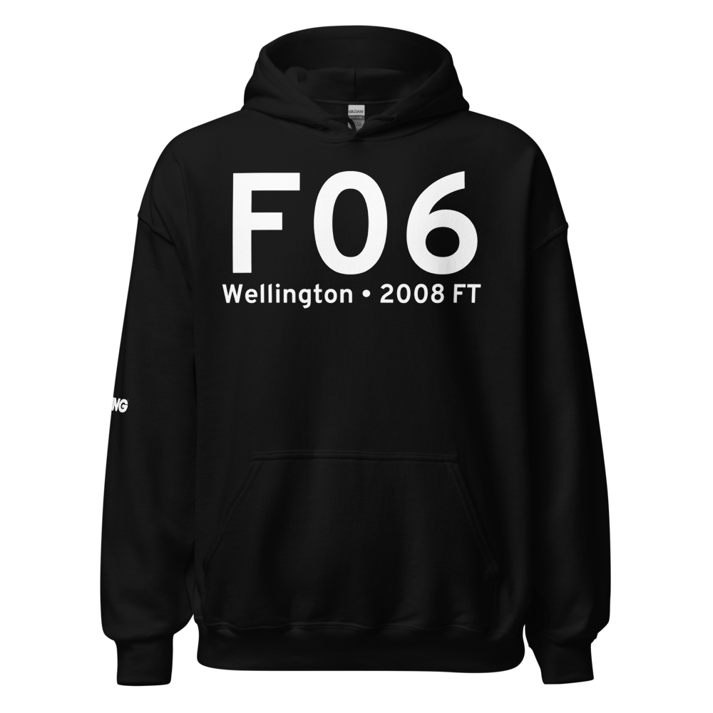 Wellington (KF06) Airport Hoodie Sweatshirt 
