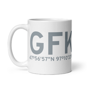 Grand Forks (KGFK) Airport Mug