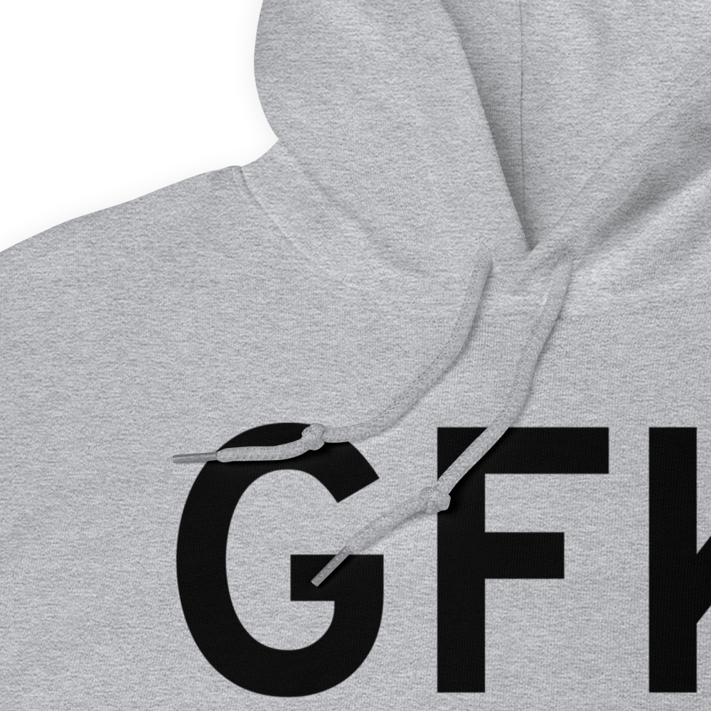 Grand Forks (KGFK) Airport Hoodie Sweatshirt 