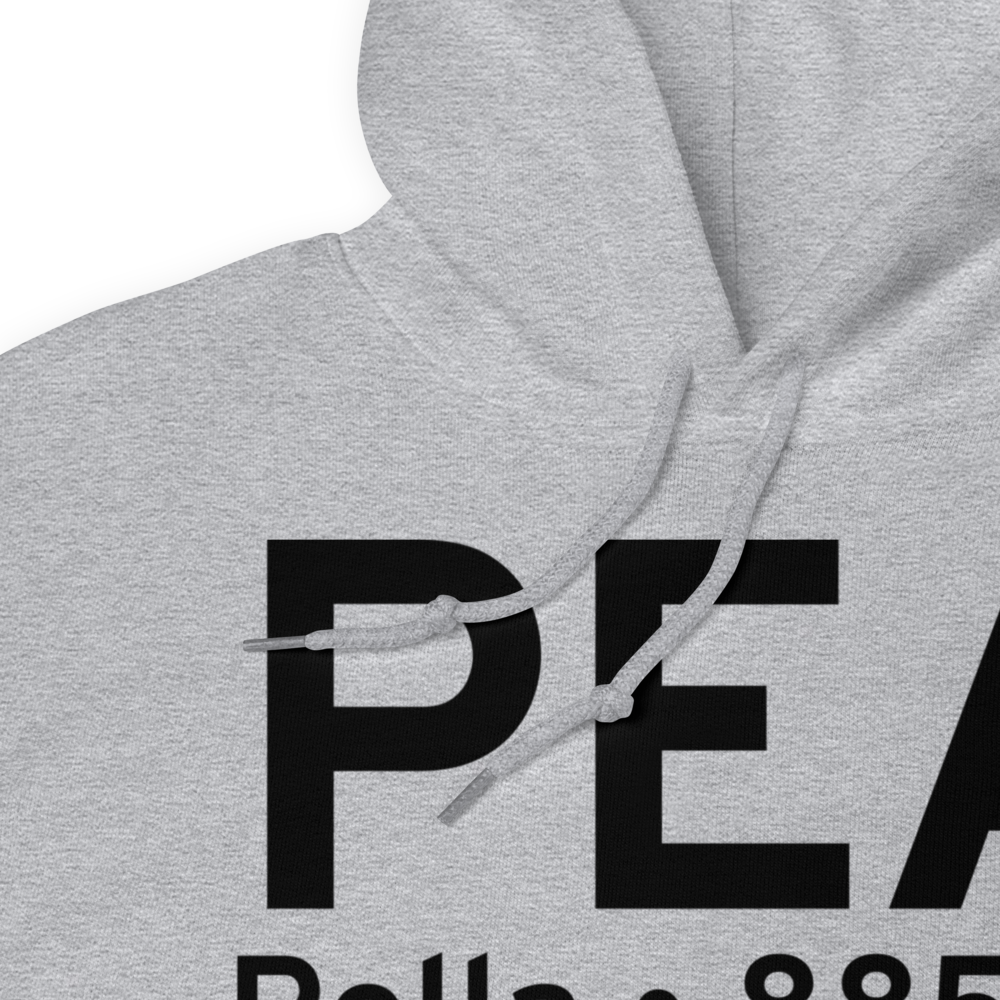 Pella (KPEA) Airport Hoodie Sweatshirt 