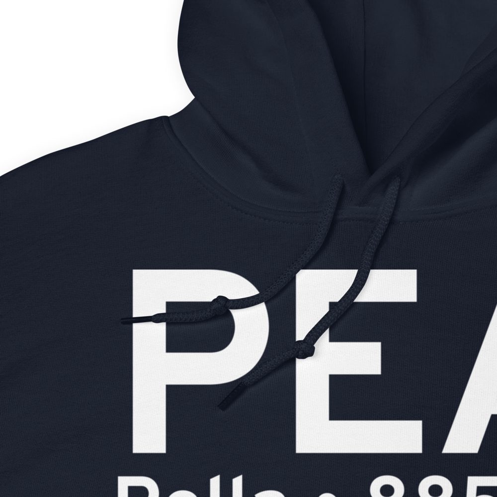 Pella (KPEA) Airport Hoodie Sweatshirt 