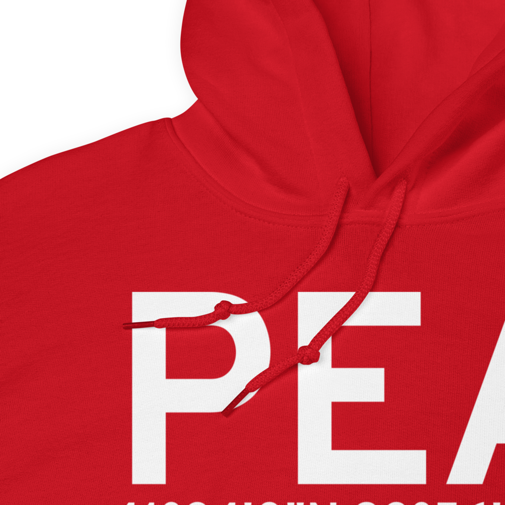 Pella (KPEA) Airport Hoodie Sweatshirt 