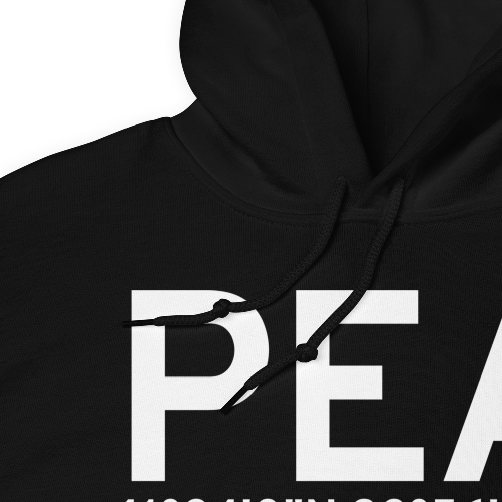 Pella (KPEA) Airport Hoodie Sweatshirt 